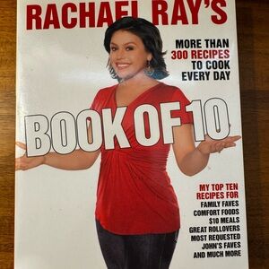 Rachael Ray Cookbook “Book of 10”